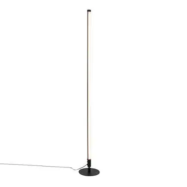 Qazqa vloerlamp line up zwart geïntegreerde led bij Leen Bakker