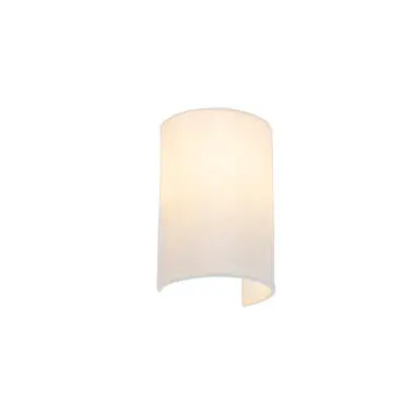 Qazqa wandlamp drum wit e27 bij Leen Bakker