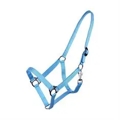 QHP HALSTER BASIC MET SCHUIF Blauw-lichtblauw bij De Kroo Ruitersport