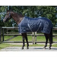 QHP STALDEKEN START NYLON 150GR Donkerblauw bij De Kroo Ruitersport