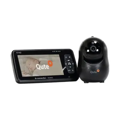 Qute Babyfoon Q-Connection Signal - Zwart bij Babypark