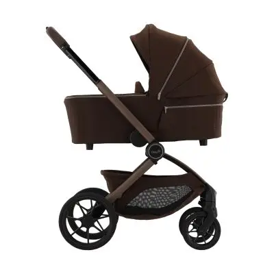 Qute Q-Vibe 2-in-1 Kinderwagen - Espresso bij Baby-Dump