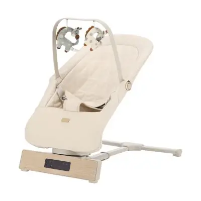 Qute Q-Wobble Elektrische Wipstoel - Ivory bij Baby-Dump