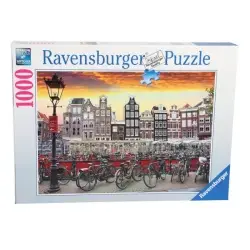 Ravensburger Puzzel Amsterdam Fietsenstalling 1000 Stukjes bij De Grote Speelgoedwinkel