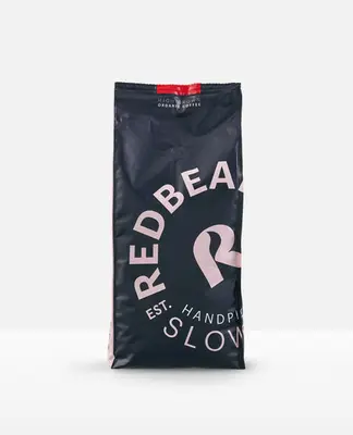 Redbeans Blue bio - Rijk & krachtig met tonen van chocolade en amandel - 1kg bij CoffeeMeister