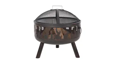 Redfire Blazer Vuurschaal Zwart/Brons met Vonkenscherm bij BBQ Specialist