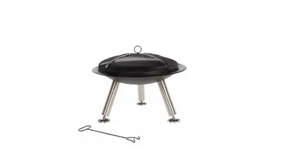 RedFire Chicago Vuurschaal Zwart bij BBQ Specialist