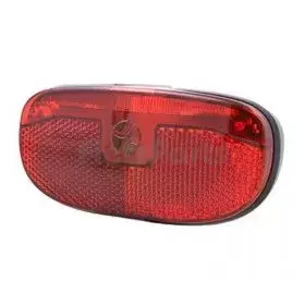 Reflector Achterlicht Led op Batterijen Spanninga Duxo XB Aan/Uit bij FietsParts