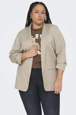 regular blazer lichtgrijs bij Wehkamp