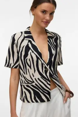 regular blazer zwart bij Wehkamp
