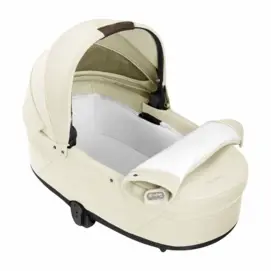 Reiswieg Cybex Cot S Lux Seashell Beige bij Geboortewinkel