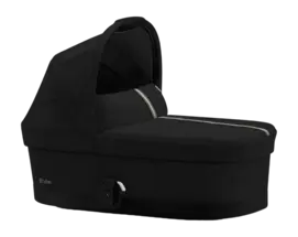 Reiswieg Cybex Cot S Moon Black | Black bij Geboortewinkel