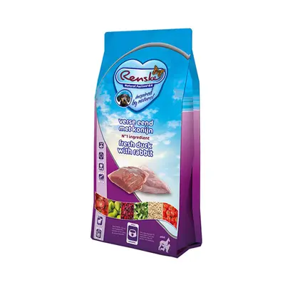 Renske Super Premium Verse Eend Met Konijn Hondenvoer 600 gr bij Discus