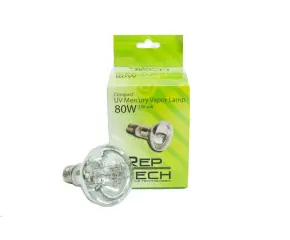 RepTech Kwikdamplamp 80Watt (Klein) bij Blue Lagoon