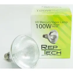 RepTech UV Mercury Vapor Lamp 100W bij AvonturiaShop