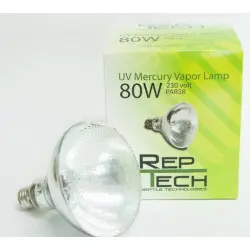 RepTech UV Mercury Vapor Lamp 80W bij AvonturiaShop