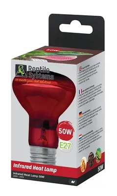 Reptile Infrared Heat Lamp bij Aquariumplantenshop
