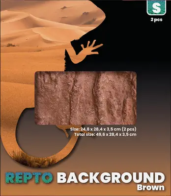 Repto Background Brown bij Aquariumplantenshop
