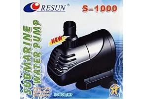 Resun S-1000 aquariumpomp dompelpomp - 1000 L/H bij de Visvoer Webwinkel