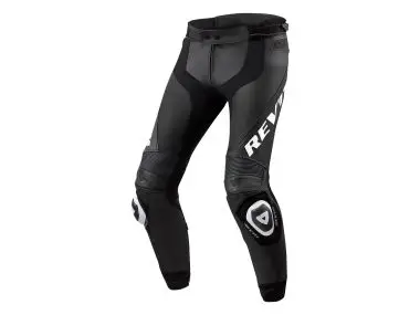 REV'IT! Broek Apex zwart-wit short bij Vos Oss Motoren