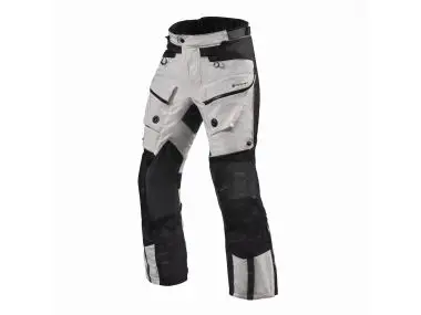 REV'IT! Broek Defender 3 GTX zilver-zwart verkort bij Vos Oss Motoren