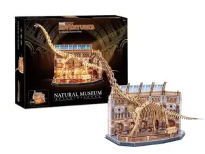 Revell Natuurmuseum Brachiosaurus-skelet tiny adventures houten modelbouw – RV-00619 bij Toemen Modelsport