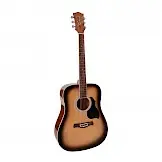 Richwood RD 12 Sunburst - Artist Series akoestische Western gitaar bij Meibergen (Almelo)