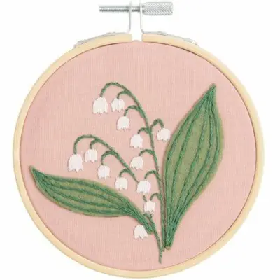 Rico Design borduurpakket - Lily of the Valley bij Pipoos