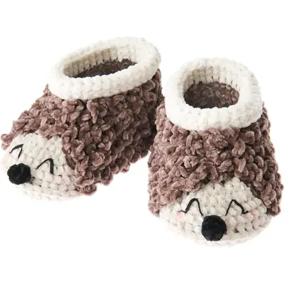 Ricorumi haakpakket - Baby Booties - egeltjes bij Pipoos