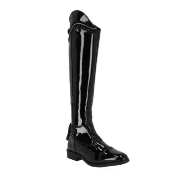 Rijlaarzen QHP Lamira Junior Black bij Equidrome