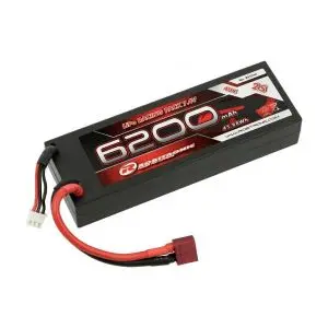 Robitronic LiPo Accu 6200mAh 2S 40C T-stekker bij Bliek Modelbouw