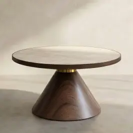 Ronde salontafel bij LUMZ