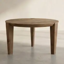Ronde salontafel mangohout bij LUMZ