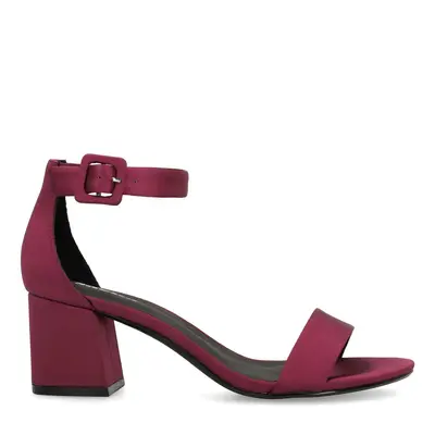 Roze sandalen met hak bij Sacha