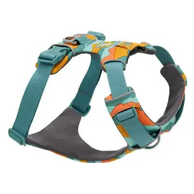 Ruffwear Front Range hondentuig, Aurora Teal Maat S: 56 - 69 cm Borstomvang bij Bitiba