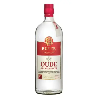 Rutte Oude Jenever 100 cl bij Dirck3 (Dirck III)