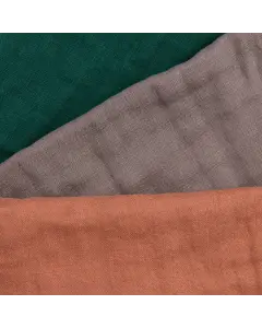 RUVIDO volledig linnen plaid van DOMMELIN - 3 kleuren bij Het Linnenhuis