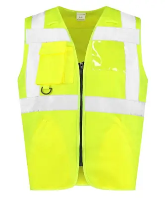 RWS veiligheidshesje met rits geel bij Wear2work