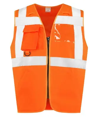RWS Veiligheidshesje met rits oranje bij Wear2work