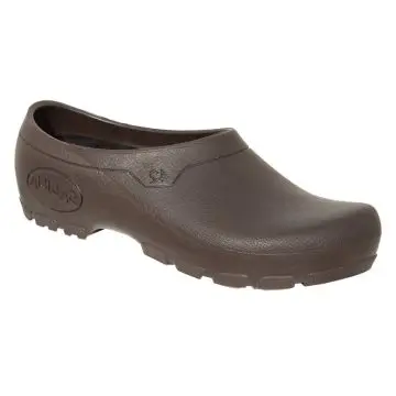 Saliha Fashion Multi Klomp Gesloten ART. 007 Bruin bij WorkWear4All