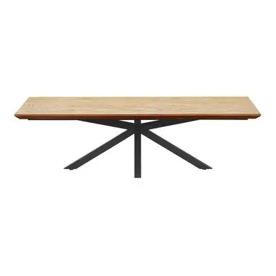 Salontafel Belvio140x75 rechthoekig light oak bij Pronto Wonen