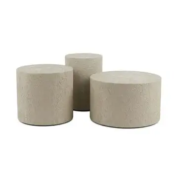 Salontafel Borgi Taupe - set 3 stuks bij Woonexpress