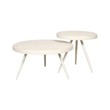 Salontafel Cordes Wit - set 2 stuks bij Woonexpress