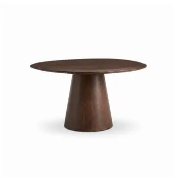 Salontafel Lana Walnotenbruin - 65x60 cm bij Woonexpress