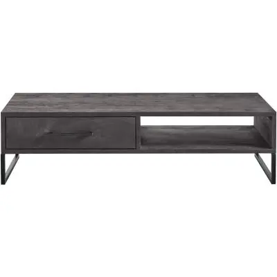 Salontafel Piastra126x64 cm zwart bij Pronto Wonen