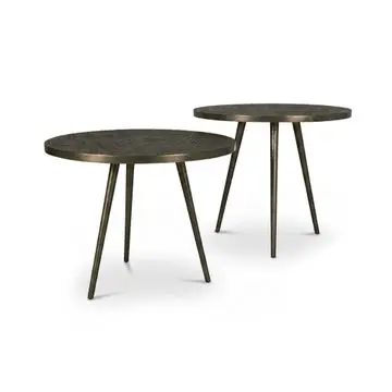 Salontafel Selene Brons - set 2 stuks bij Woonexpress