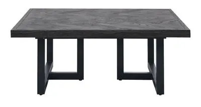 Salontafel Vinito95x95 eiken fineer zwart bij Pronto Wonen