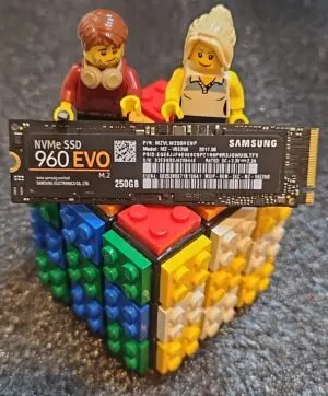 Samsung 960 EVO 250GB NVMe SSD bij HardwareParadijs