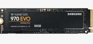 Samsung 970 EVO 500GB NVMe SSD bij HardwareParadijs