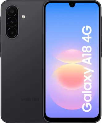 Samsung – Galaxy A18 4G – 128GB – Black bij PhoneMarket.nl